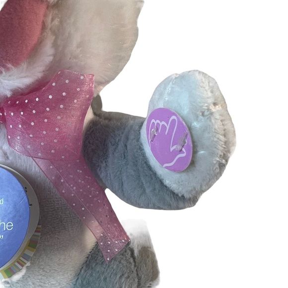 Dan Dee Singing Dancing Easter Bunny Light Up Cheeks Animated Plush Rabbit FUN - Picture 6 of 16